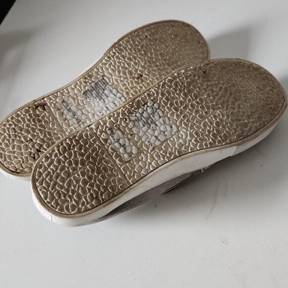 STUART WEITZMAN | Vance Glitz Sneakers Slipons Girls Sz 3 - Picture 7 of 7